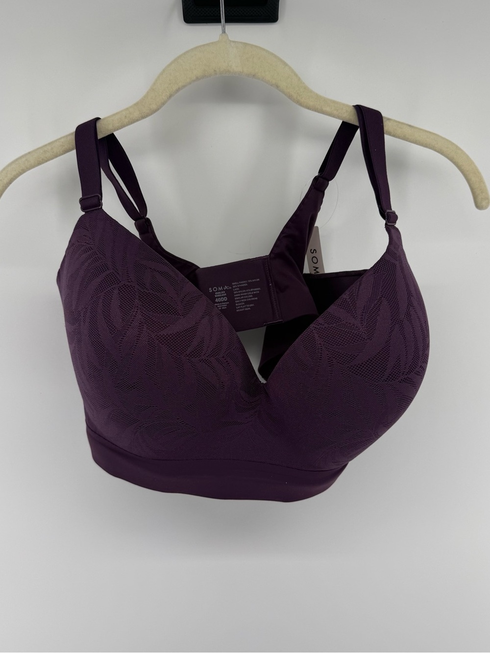 Soma‎ Wireless Bra — Plum